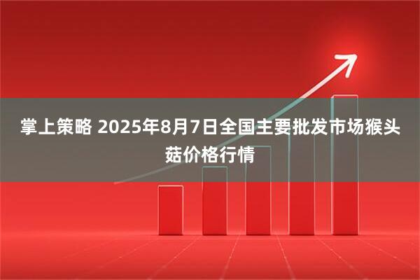 掌上策略 2025年8月7日全国主要批发市场猴头菇价格行情