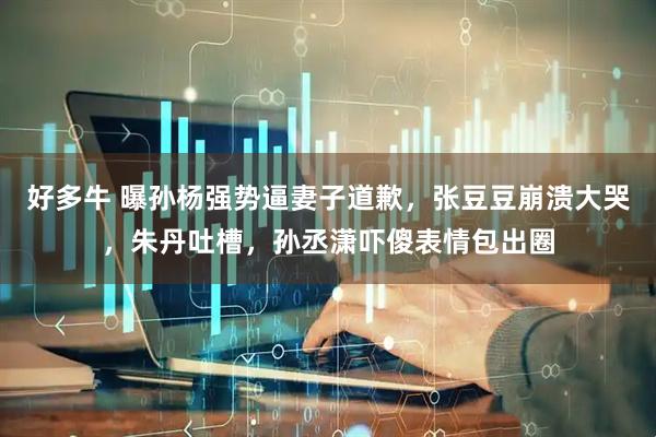 好多牛 曝孙杨强势逼妻子道歉，张豆豆崩溃大哭，朱丹吐槽，孙丞潇吓傻表情包出圈